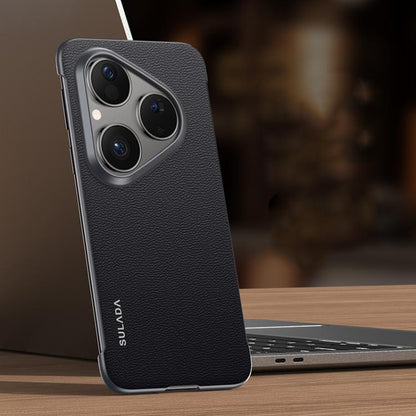 SULADA Frameless Top Layer Cowhide Leather PC Phone Case, For Huawei Pura X View, For Huawei Pura 90 Pro Max 5G, For Huawei Pura 90 Pro 5G, For Huawei Pura 90 5G, For Huawei Mate 80 Pro Max, For Huawei Mate 80 / Mate 80 Pro, For Huawei Pura 80 Ultra 5G...