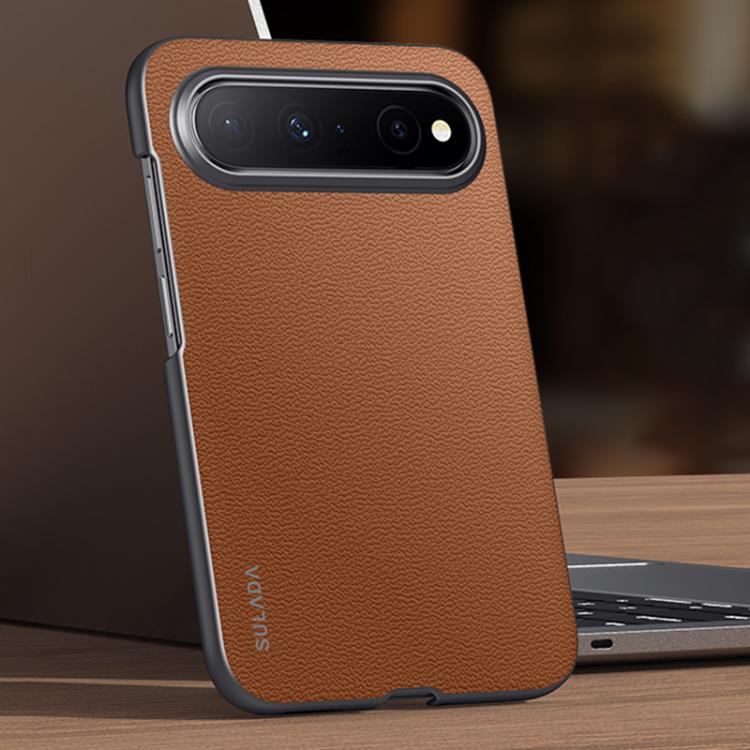 SULADA Frameless Top Layer Cowhide Leather PC Phone Case, For Huawei Pura X View, For Huawei Pura 90 Pro Max 5G, For Huawei Pura 90 Pro 5G, For Huawei Pura 90 5G, For Huawei Mate 80 Pro Max, For Huawei Mate 80 / Mate 80 Pro, For Huawei Pura 80 Ultra 5G...