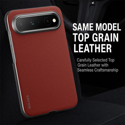 SULADA Frameless Top Layer Cowhide Leather PC Phone Case, For Huawei Pura X View, For Huawei Pura 90 Pro Max 5G, For Huawei Pura 90 Pro 5G, For Huawei Pura 90 5G, For Huawei Mate 80 Pro Max, For Huawei Mate 80 / Mate 80 Pro, For Huawei Pura 80 Ultra 5G...