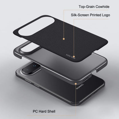 SULADA Frameless Top Layer Cowhide Leather PC Phone Case, For Huawei Pura X View, For Huawei Pura 90 Pro Max 5G, For Huawei Pura 90 Pro 5G, For Huawei Pura 90 5G, For Huawei Mate 80 Pro Max, For Huawei Mate 80 / Mate 80 Pro, For Huawei Pura 80 Ultra 5G...