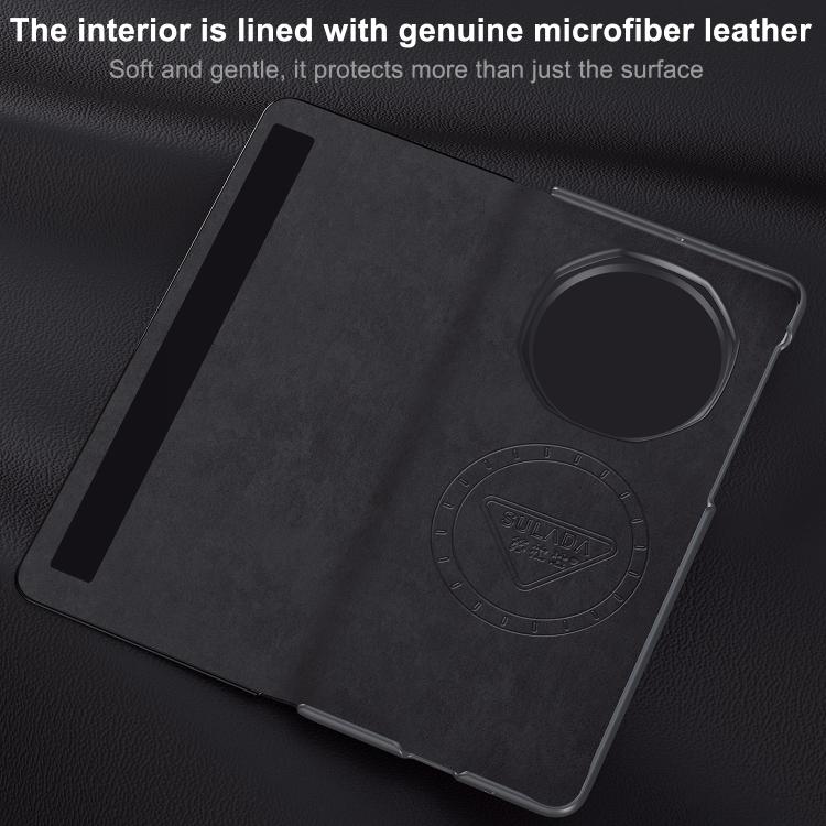 Phone case interior lined with microfiber, with MagSafe ring cutout