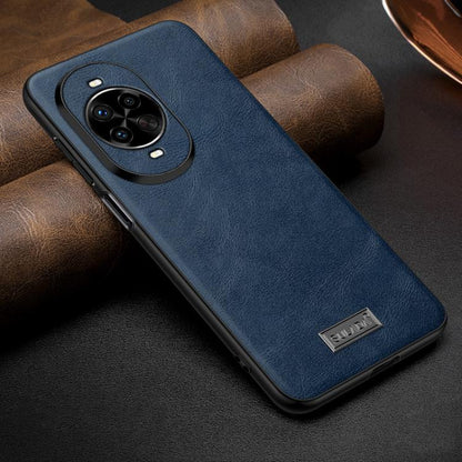 SULADA Shockproof TPU Hybrid Handmade Leather Precise Hole Phone Case, For Huawei Pura X View, For Huawei Pura 90 Pro Max 5G, For Huawei Pura 90 Pro 5G, For Huawei Nova 15 Ultra, For Huawei Nova 15 Pro, For Huawei Nova 15, For Huawei Mate 80 RS Ultimat...