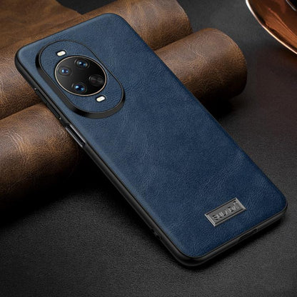 SULADA Shockproof TPU Hybrid Handmade Leather Precise Hole Phone Case, For Huawei Pura X View, For Huawei Pura 90 Pro Max 5G, For Huawei Pura 90 Pro 5G, For Huawei Nova 15 Ultra, For Huawei Nova 15 Pro, For Huawei Nova 15, For Huawei Mate 80 RS Ultimat...
