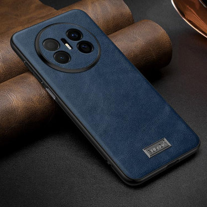 SULADA Shockproof TPU Hybrid Handmade Leather Precise Hole Phone Case, For Huawei Pura X View, For Huawei Pura 90 Pro Max 5G, For Huawei Pura 90 Pro 5G, For Huawei Nova 15 Ultra, For Huawei Nova 15 Pro, For Huawei Nova 15, For Huawei Mate 80 RS Ultimat...