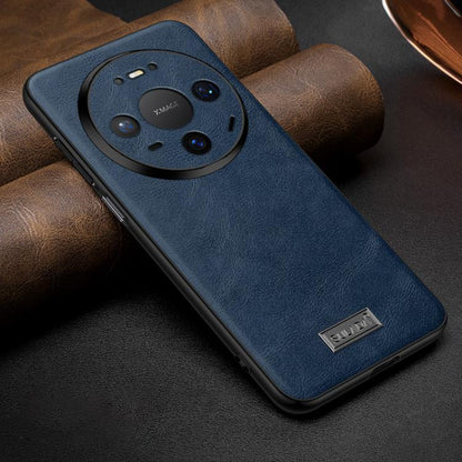SULADA Shockproof TPU Hybrid Handmade Leather Precise Hole Phone Case, For Huawei Pura X View, For Huawei Pura 90 Pro Max 5G, For Huawei Pura 90 Pro 5G, For Huawei Nova 15 Ultra, For Huawei Nova 15 Pro, For Huawei Nova 15, For Huawei Mate 80 RS Ultimat...