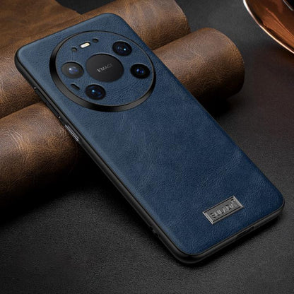 SULADA Shockproof TPU Hybrid Handmade Leather Precise Hole Phone Case, For Huawei Pura X View, For Huawei Pura 90 Pro Max 5G, For Huawei Pura 90 Pro 5G, For Huawei Nova 15 Ultra, For Huawei Nova 15 Pro, For Huawei Nova 15, For Huawei Mate 80 RS Ultimat...