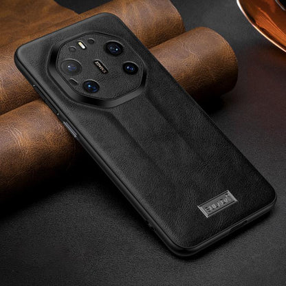 SULADA Shockproof TPU Hybrid Handmade Leather Precise Hole Phone Case, For Huawei Pura X View, For Huawei Pura 90 Pro Max 5G, For Huawei Pura 90 Pro 5G, For Huawei Nova 15 Ultra, For Huawei Nova 15 Pro, For Huawei Nova 15, For Huawei Mate 80 RS Ultimat...