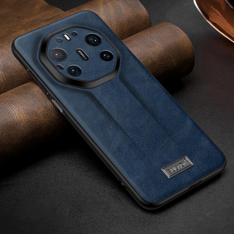 SULADA Shockproof TPU Hybrid Handmade Leather Precise Hole Phone Case, For Huawei Pura X View, For Huawei Pura 90 Pro Max 5G, For Huawei Pura 90 Pro 5G, For Huawei Nova 15 Ultra, For Huawei Nova 15 Pro, For Huawei Nova 15, For Huawei Mate 80 RS Ultimat...