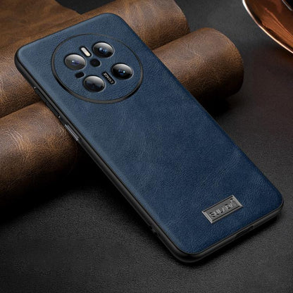 SULADA Shockproof TPU Hybrid Handmade Leather Precise Hole Phone Case, For Huawei Pura X View, For Huawei Pura 90 Pro Max 5G, For Huawei Pura 90 Pro 5G, For Huawei Nova 15 Ultra, For Huawei Nova 15 Pro, For Huawei Nova 15, For Huawei Mate 80 RS Ultimat...