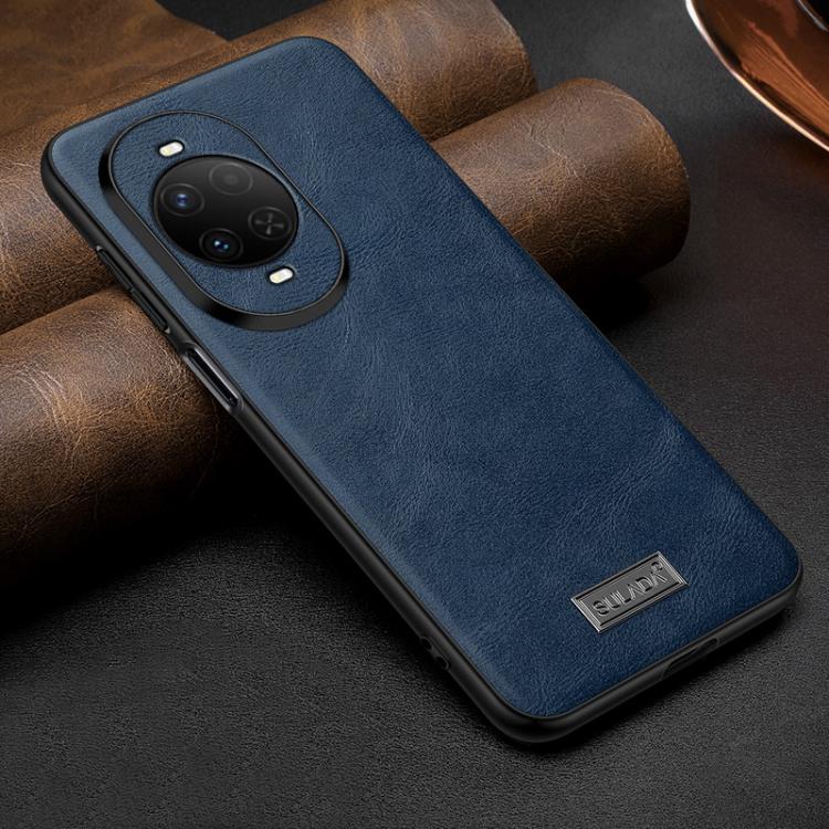 SULADA Shockproof TPU Hybrid Handmade Leather Precise Hole Phone Case, For Huawei Pura X View, For Huawei Pura 90 Pro Max 5G, For Huawei Pura 90 Pro 5G, For Huawei Nova 15 Ultra, For Huawei Nova 15 Pro, For Huawei Nova 15, For Huawei Mate 80 RS Ultimat...
