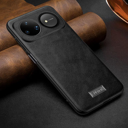 SULADA Shockproof TPU Hybrid Handmade Leather Precise Hole Phone Case, For Huawei Pura X View, For Huawei Pura 90 Pro Max 5G, For Huawei Pura 90 Pro 5G, For Huawei Nova 15 Ultra, For Huawei Nova 15 Pro, For Huawei Nova 15, For Huawei Mate 80 RS Ultimat...