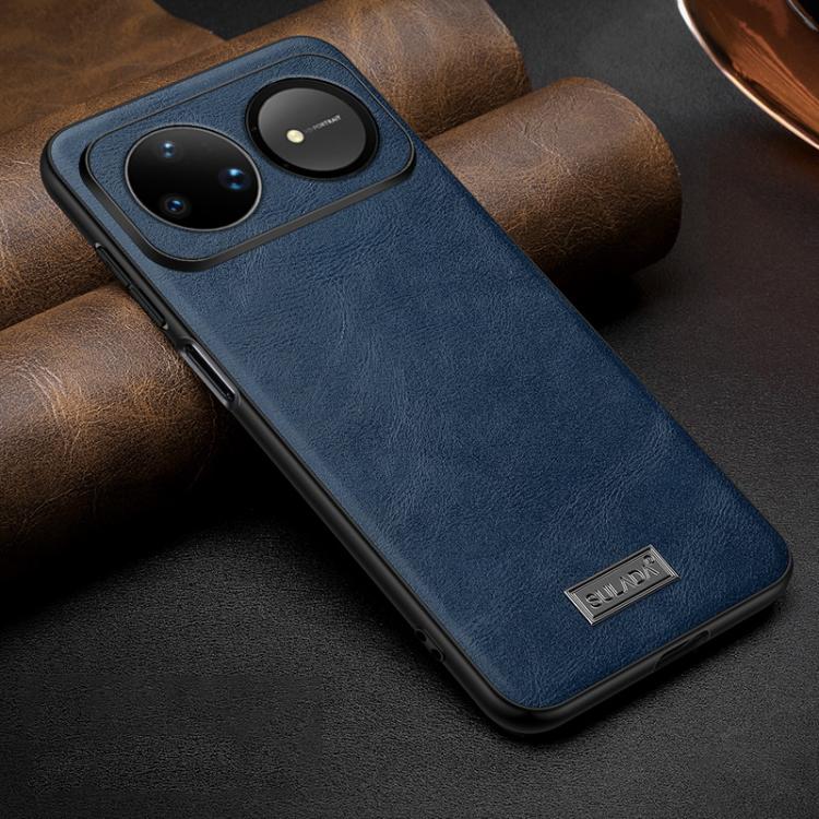 SULADA Shockproof TPU Hybrid Handmade Leather Precise Hole Phone Case, For Huawei Pura X View, For Huawei Pura 90 Pro Max 5G, For Huawei Pura 90 Pro 5G, For Huawei Nova 15 Ultra, For Huawei Nova 15 Pro, For Huawei Nova 15, For Huawei Mate 80 RS Ultimat...