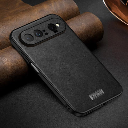 SULADA Shockproof TPU Hybrid Handmade Leather Precise Hole Phone Case, For Huawei Pura X View, For Huawei Pura 90 Pro Max 5G, For Huawei Pura 90 Pro 5G, For Huawei Nova 15 Ultra, For Huawei Nova 15 Pro, For Huawei Nova 15, For Huawei Mate 80 RS Ultimat...