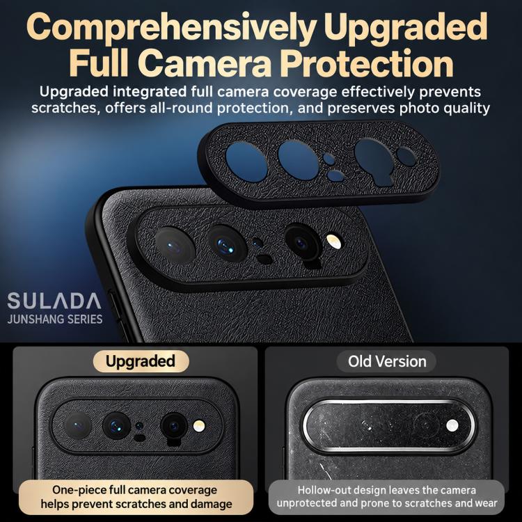 SULADA Shockproof TPU Hybrid Handmade Leather Precise Hole Phone Case, For Huawei Pura X View, For Huawei Pura 90 Pro Max 5G, For Huawei Pura 90 Pro 5G, For Huawei Nova 15 Ultra, For Huawei Nova 15 Pro, For Huawei Nova 15, For Huawei Mate 80 RS Ultimat...