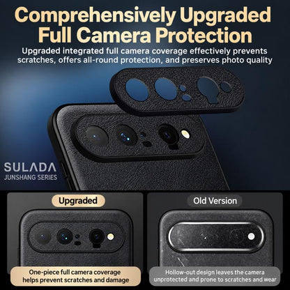 SULADA Shockproof TPU Hybrid Handmade Leather Precise Hole Phone Case, For Huawei Pura X View, For Huawei Pura 90 Pro Max 5G, For Huawei Pura 90 Pro 5G, For Huawei Nova 15 Ultra, For Huawei Nova 15 Pro, For Huawei Nova 15, For Huawei Mate 80 RS Ultimat...