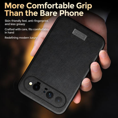 SULADA Shockproof TPU Hybrid Handmade Leather Precise Hole Phone Case, For Huawei Pura X View, For Huawei Pura 90 Pro Max 5G, For Huawei Pura 90 Pro 5G, For Huawei Nova 15 Ultra, For Huawei Nova 15 Pro, For Huawei Nova 15, For Huawei Mate 80 RS Ultimat...