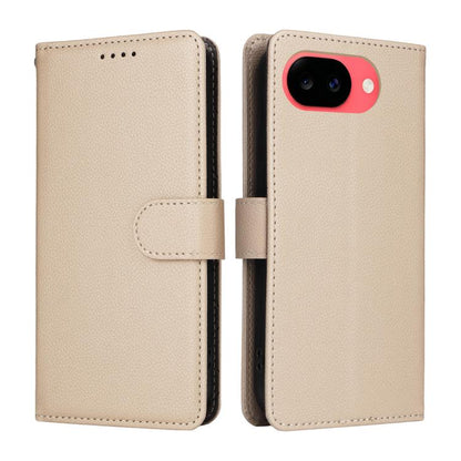 Litchi Texture RFID Blocking 3-Card Wallet Leather Phone Case, For Google Pixel 11a, For Google Pixel 11 Pro XL, For Google Pixel 11 / Pixel 11 Pro, For Google Pixel 10a, For Google Pixel 9 Pro XL / 10 Pro XL, For Google Pixel 9 / 9 Pro / 10 / 10 Pro  ...