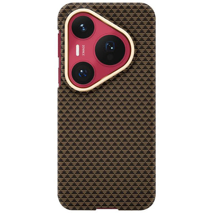 Metal Frame Nanofiber MagSafe Magnetic Phone Case, For Huawei Pura 90 Pro 5G, For Huawei Pura 80 Ultra 5G, For Huawei Pura 80 Pro 5G, For Huawei Pura 80 5G