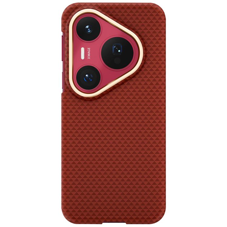 Metal Frame Nanofiber MagSafe Magnetic Phone Case, For Huawei Pura 90 Pro 5G, For Huawei Pura 80 Ultra 5G, For Huawei Pura 80 Pro 5G, For Huawei Pura 80 5G