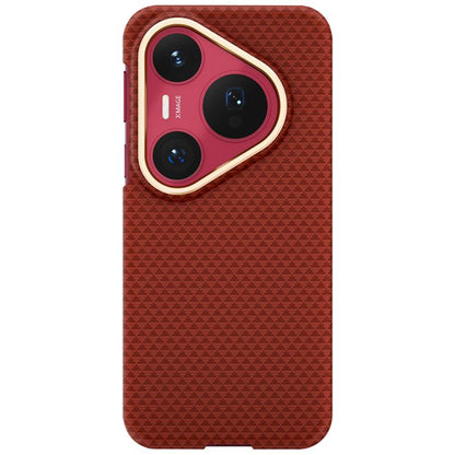 Metal Frame Nanofiber MagSafe Magnetic Phone Case, For Huawei Pura 90 Pro 5G, For Huawei Pura 80 Ultra 5G, For Huawei Pura 80 Pro 5G, For Huawei Pura 80 5G