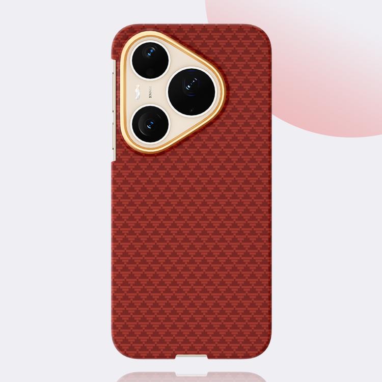 Metal Frame Nanofiber MagSafe Magnetic Phone Case, For Huawei Pura 90 Pro 5G, For Huawei Pura 80 Ultra 5G, For Huawei Pura 80 Pro 5G, For Huawei Pura 80 5G