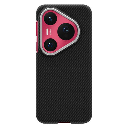 600D Fine Grain Series Carbon Fiber MagSafe Phone Case, For Huawei Pura 90 Pro 5G, For Huawei Pura 80 Ultra 5G, For Huawei Pura 80 Pro 5G, For Huawei Pura 80 5G