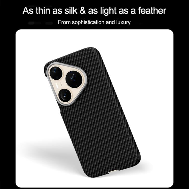 600D Fine Grain Series Carbon Fiber MagSafe Phone Case, For Huawei Pura 90 Pro 5G, For Huawei Pura 80 Ultra 5G, For Huawei Pura 80 Pro 5G, For Huawei Pura 80 5G