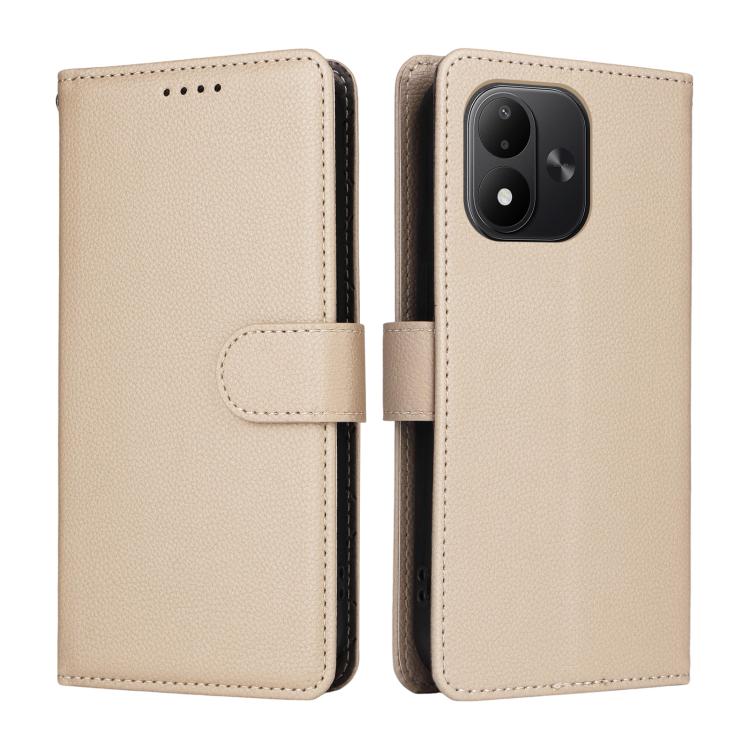 Litchi Texture RFID Blocking 3-Card Wallet Leather Phone Case, For Redmi Note 17 5G / 4G Global 169.7mm, For Redmi 17C 5G, For Redmi Note 17 Pro+ 5G Global 163.4mm, For Redmi 17 5G / 4G Global 170mm, For Redmi K90 Max 5G / K90 Ultra 5G, For Redmi 15a 5...