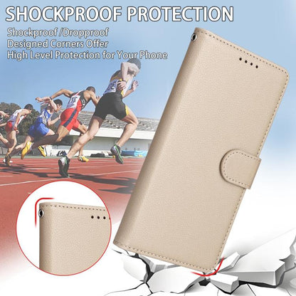 Litchi Texture RFID Blocking 3-Card Wallet Leather Phone Case, For Realme C55, For Realme C35 / Narzo 50A Prime