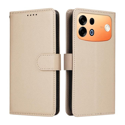 Litchi Texture RFID Blocking 3-Card Wallet Leather Phone Case, For OPPO A7 Pro Max 5G, For OPPO F33 Pro 5G, For OPPO Reno15 F 5G, For OPPO Reno15 5G Global / Reno 15c 5G, For OPPO A6 4G / 5G / A6x 5G Global, For OPPO Find X9                            ...