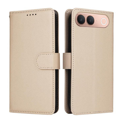 Litchi Texture RFID Blocking 3-Card Wallet Leather Phone Case, For vivo S2 5G / V80 Lite IN/PK, For vivo X300 E 5G, For vivo Y500 4G / iQOO Z11 5G / T5 Pro 5G, For vivo Y600 Pro 5G, For vivo Y21 5G 2026 / vivo Y05 4G, For vivo V70 FE 5G                ...