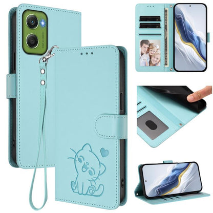 Embossed Heart Cat Leather Phone Case with Hand Strap, For Motorola Moto G Max / G87 / G77 / G67, For Motorola Moto G47 5G / G37 / G37 Power 5G, For Motorola Edge 70 Pro 5G, For Motorola Moto X70 Air Pro / Signature 5G                                  ...