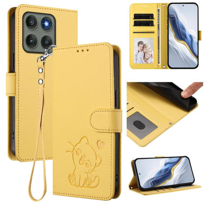 Embossed Heart Cat Leather Phone Case with Hand Strap, For Motorola Moto G Max / G87 / G77 / G67, For Motorola Moto G47 5G / G37 / G37 Power 5G, For Motorola Edge 70 Pro 5G, For Motorola Moto X70 Air Pro / Signature 5G                                  ...