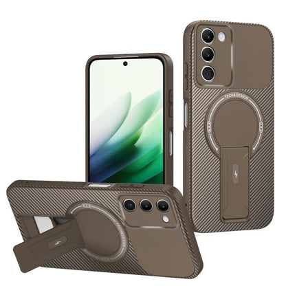Carbon Fiber Texture MagSafe Phone Case with Holder, For Redmi K90 Pro Max / Poco F8 Ultra, For Redmi 15C 5G / 4G EU 173mm, For Redmi 15 5G Global / 15 4G SEA 169mm, For Redmi 15 5G / 4G EU 171mm, For Redmi 15C 5G / 4G Global 171mm                     ...