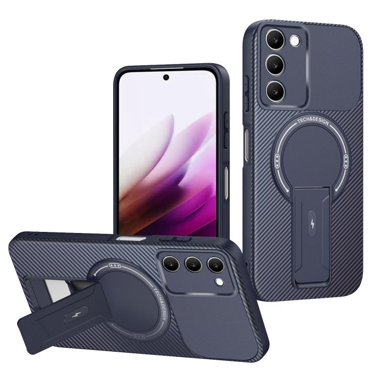 Carbon Fiber Texture MagSafe Phone Case with Holder, For Redmi K90 Pro Max / Poco F8 Ultra, For Redmi 15C 5G / 4G EU 173mm, For Redmi 15 5G Global / 15 4G SEA 169mm, For Redmi 15 5G / 4G EU 171mm, For Redmi 15C 5G / 4G Global 171mm                     ...