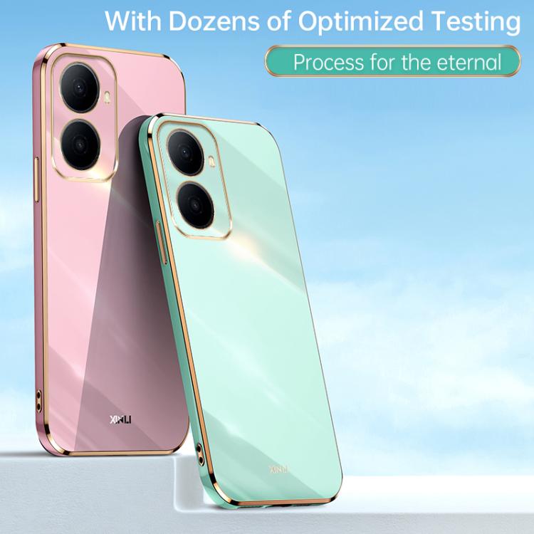 XINLI Straight Edge 6D Electroplate TPU Phone Case, For Wiko Hi Enjoy 80 Plus, For Wiko Hi Enjoy 80 Pro