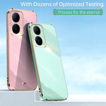 XINLI Straight Edge 6D Electroplate TPU Phone Case, For Wiko Hi Enjoy 80 Plus, For Wiko Hi Enjoy 80 Pro