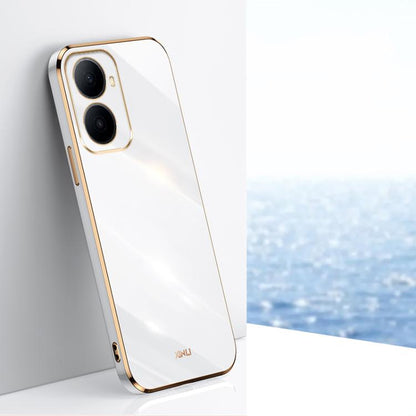 XINLI Straight Edge 6D Electroplate TPU Phone Case, For Wiko Hi Enjoy 80 Plus, For Wiko Hi Enjoy 80 Pro