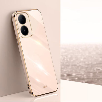 XINLI Straight Edge 6D Electroplate TPU Phone Case, For Wiko Hi Enjoy 80 Plus, For Wiko Hi Enjoy 80 Pro