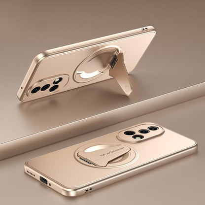 Spaceship MagSafe Folding Holder Phone Case, For Huawei Mate 80 Pro Max, For Huawei Mate 80 Pro / 80, For Huawei Pura 80 Ultra 5G, For Huawei Pura 80 Pro / Pura 80 Pro+ 5G, For Huawei Pura 80 5G, For Huawei nova 14 Ultra, For Huawei nova 14 Pro        ...