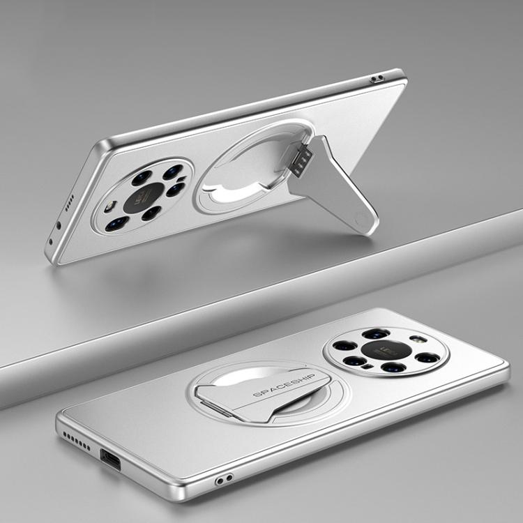 Spaceship MagSafe Folding Holder Phone Case, For Huawei Mate 80 Pro Max, For Huawei Mate 80 Pro / 80, For Huawei Pura 80 Ultra 5G, For Huawei Pura 80 Pro / Pura 80 Pro+ 5G, For Huawei Pura 80 5G, For Huawei nova 14 Ultra, For Huawei nova 14 Pro        ...