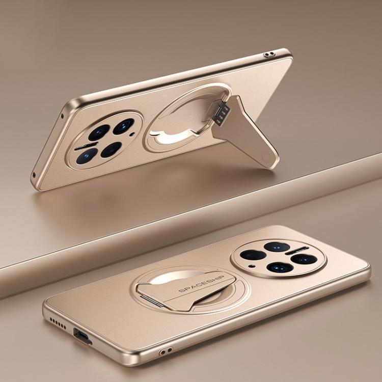 Spaceship MagSafe Folding Holder Phone Case, For Huawei Mate 80 Pro Max, For Huawei Mate 80 Pro / 80, For Huawei Pura 80 Ultra 5G, For Huawei Pura 80 Pro / Pura 80 Pro+ 5G, For Huawei Pura 80 5G, For Huawei nova 14 Ultra, For Huawei nova 14 Pro        ...