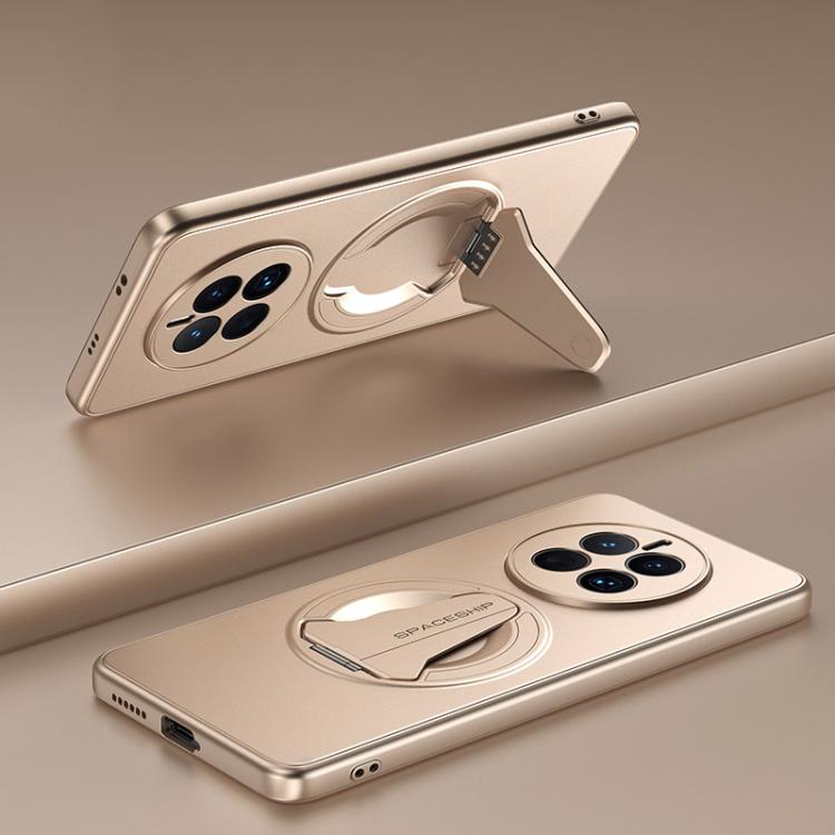 Spaceship MagSafe Folding Holder Phone Case, For Huawei Mate 80 Pro Max, For Huawei Mate 80 Pro / 80, For Huawei Pura 80 Ultra 5G, For Huawei Pura 80 Pro / Pura 80 Pro+ 5G, For Huawei Pura 80 5G, For Huawei nova 14 Ultra, For Huawei nova 14 Pro        ...