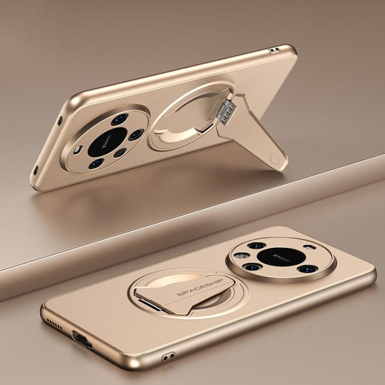 Spaceship MagSafe Folding Holder Phone Case, For Huawei Mate 80 Pro Max, For Huawei Mate 80 Pro / 80, For Huawei Pura 80 Ultra 5G, For Huawei Pura 80 Pro / Pura 80 Pro+ 5G, For Huawei Pura 80 5G, For Huawei nova 14 Ultra, For Huawei nova 14 Pro        ...