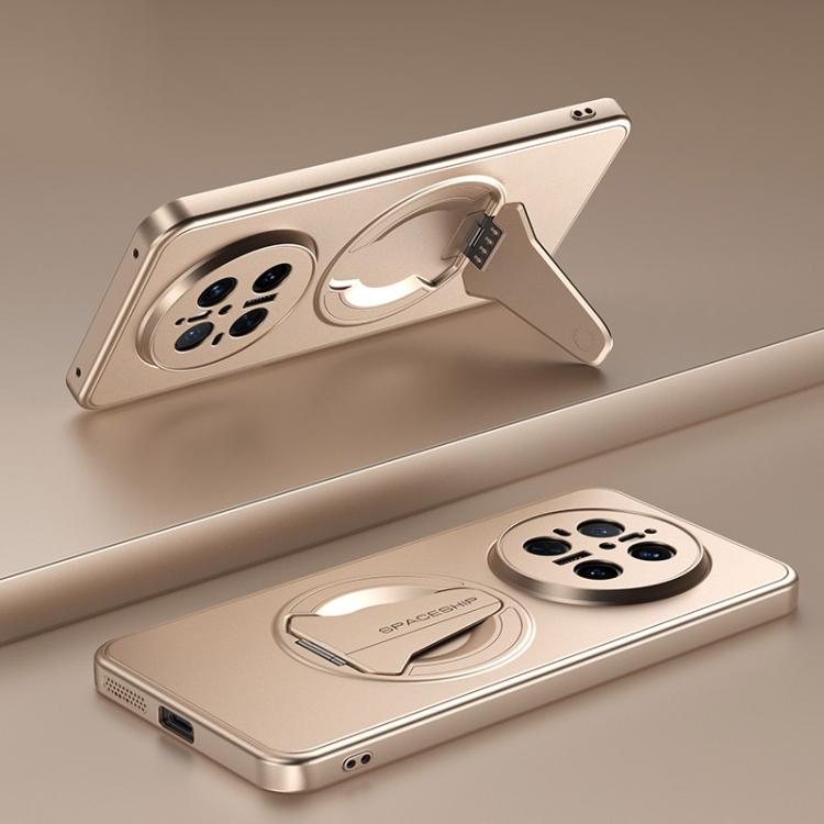Spaceship MagSafe Folding Holder Phone Case, For Huawei Mate 80 Pro Max, For Huawei Mate 80 Pro / 80, For Huawei Pura 80 Ultra 5G, For Huawei Pura 80 Pro / Pura 80 Pro+ 5G, For Huawei Pura 80 5G, For Huawei nova 14 Ultra, For Huawei nova 14 Pro        ...