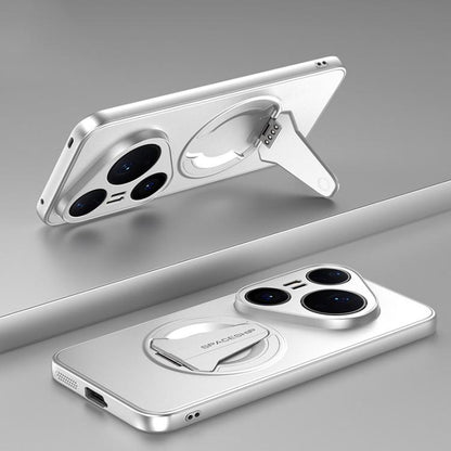Spaceship MagSafe Folding Holder Phone Case, For Huawei Mate 80 Pro Max, For Huawei Mate 80 Pro / 80, For Huawei Pura 80 Ultra 5G, For Huawei Pura 80 Pro / Pura 80 Pro+ 5G, For Huawei Pura 80 5G, For Huawei nova 14 Ultra, For Huawei nova 14 Pro        ...