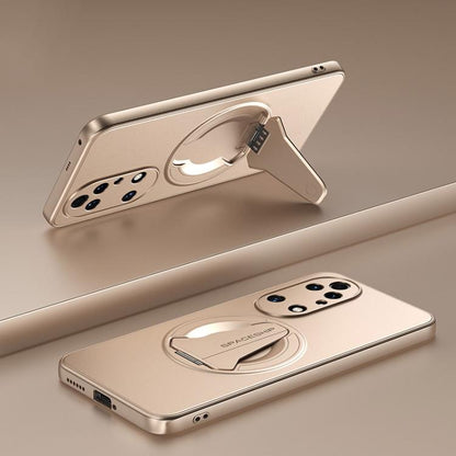 Spaceship MagSafe Folding Holder Phone Case, For Huawei Mate 80 Pro Max, For Huawei Mate 80 Pro / 80, For Huawei Pura 80 Ultra 5G, For Huawei Pura 80 Pro / Pura 80 Pro+ 5G, For Huawei Pura 80 5G, For Huawei nova 14 Ultra, For Huawei nova 14 Pro        ...