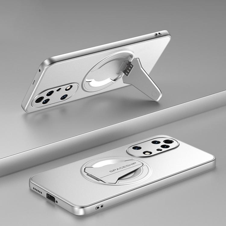 Spaceship MagSafe Folding Holder Phone Case, For Huawei Mate 80 Pro Max, For Huawei Mate 80 Pro / 80, For Huawei Pura 80 Ultra 5G, For Huawei Pura 80 Pro / Pura 80 Pro+ 5G, For Huawei Pura 80 5G, For Huawei nova 14 Ultra, For Huawei nova 14 Pro        ...