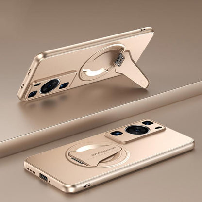 Spaceship MagSafe Folding Holder Phone Case, For Huawei Mate 80 Pro Max, For Huawei Mate 80 Pro / 80, For Huawei Pura 80 Ultra 5G, For Huawei Pura 80 Pro / Pura 80 Pro+ 5G, For Huawei Pura 80 5G, For Huawei nova 14 Ultra, For Huawei nova 14 Pro        ...