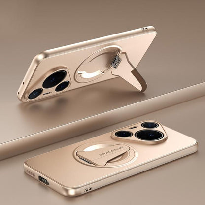 Spaceship MagSafe Folding Holder Phone Case, For Huawei Mate 80 Pro Max, For Huawei Mate 80 Pro / 80, For Huawei Pura 80 Ultra 5G, For Huawei Pura 80 Pro / Pura 80 Pro+ 5G, For Huawei Pura 80 5G, For Huawei nova 14 Ultra, For Huawei nova 14 Pro        ...
